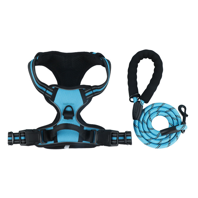 Reflective Dog Harness and Leash