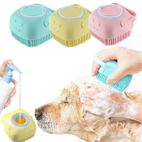 Dog Bath Massage Brush