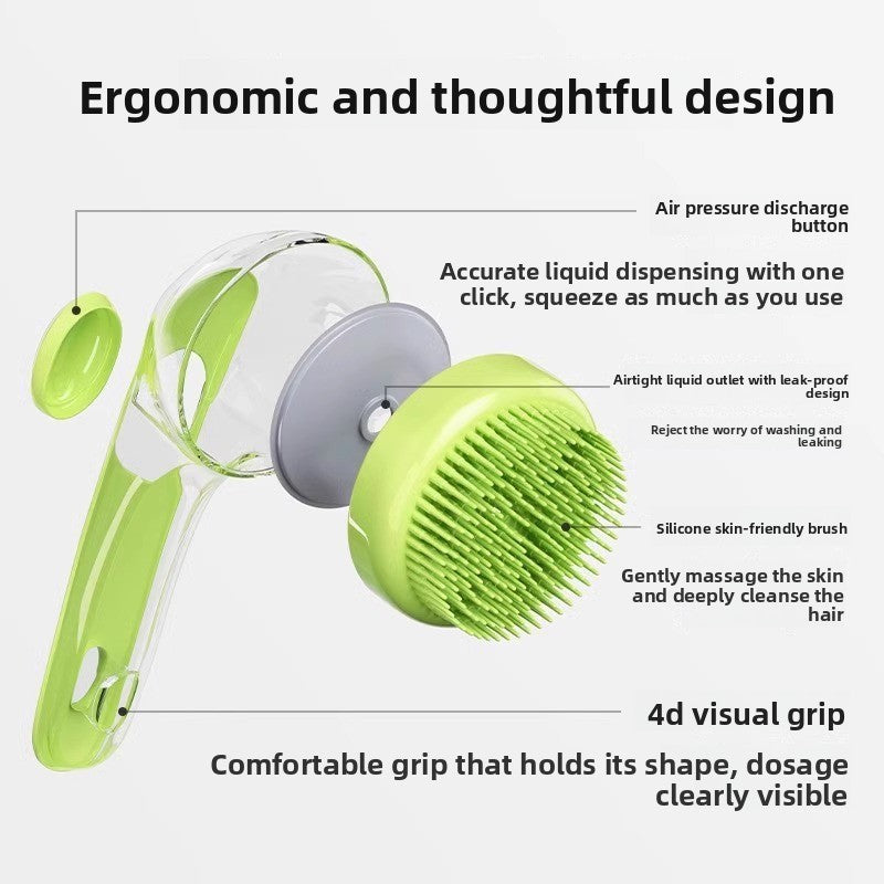 Pet Shampoo Brush