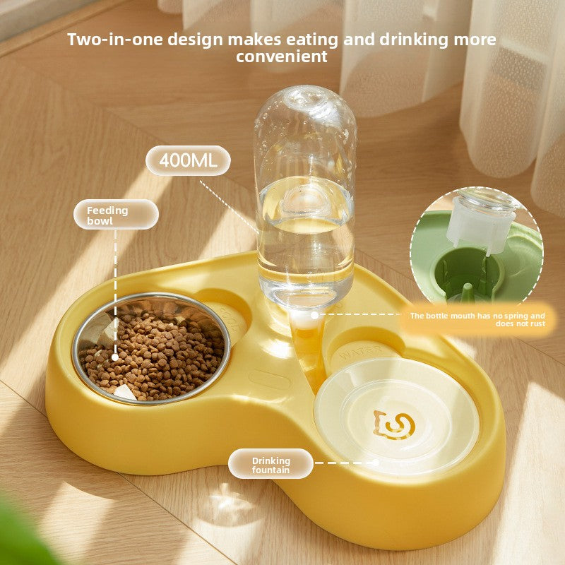 New feeder water and food bowl