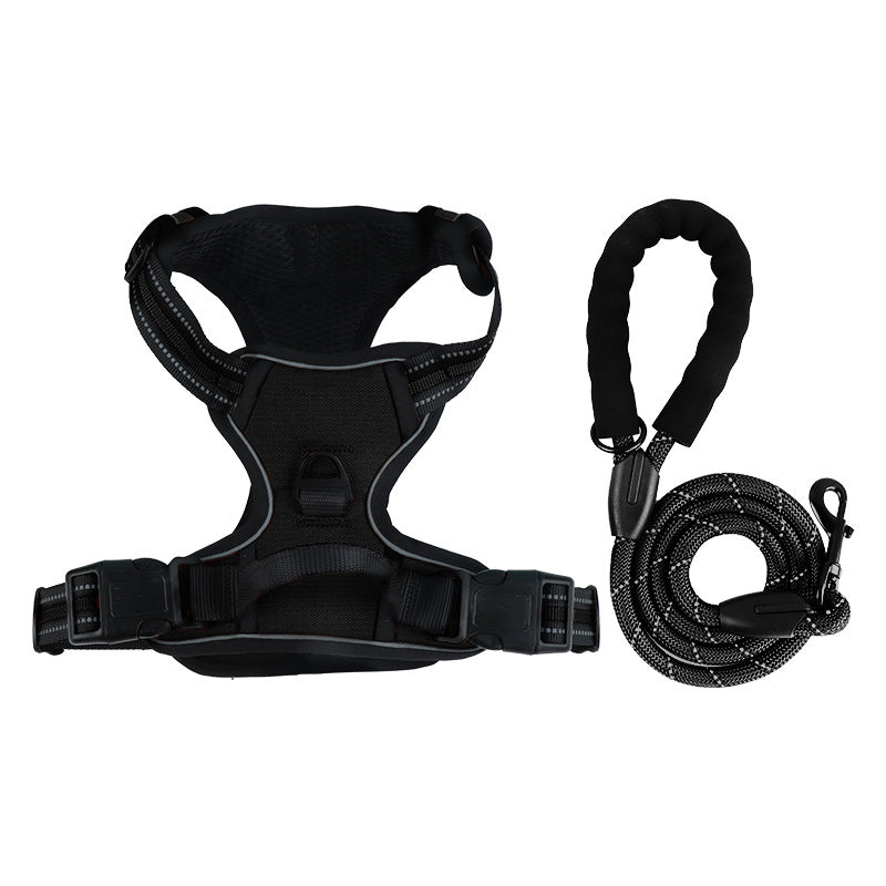Reflective Dog Harness and Leash