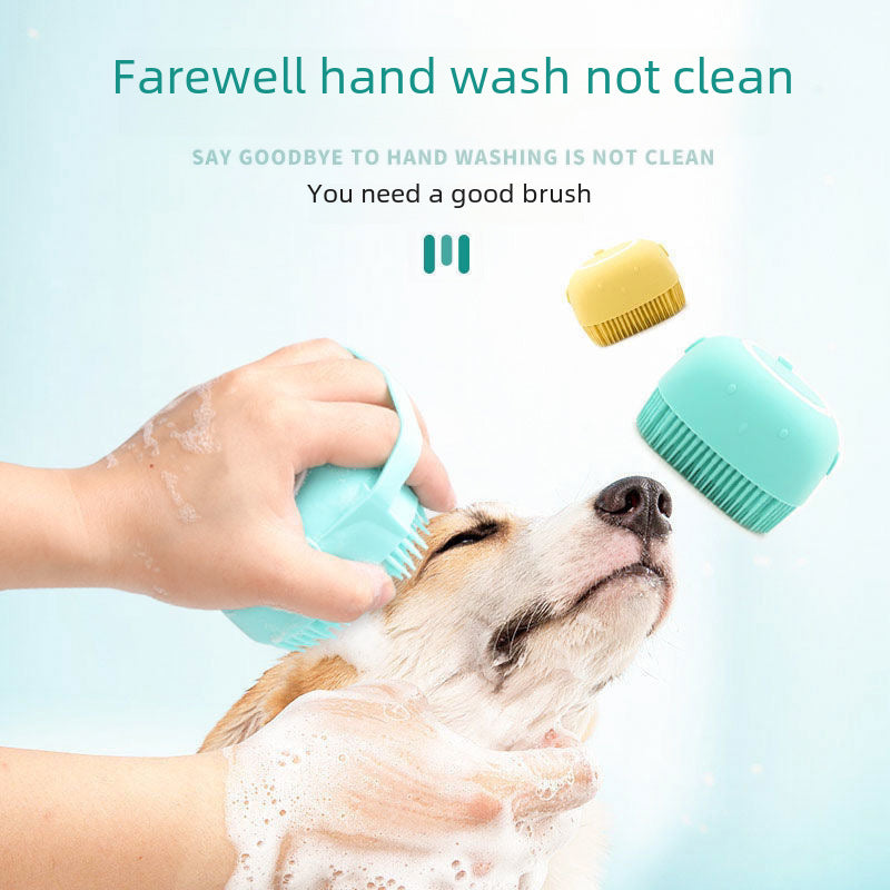 Dog Bath Massage Brush